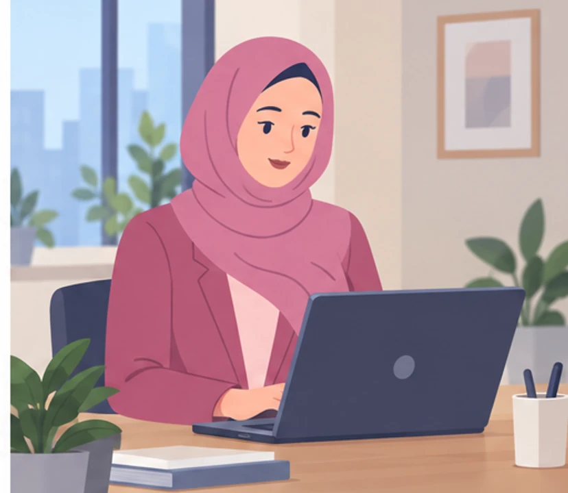 Amira calmly returns to work, believing that everyone responsible now has the same information.