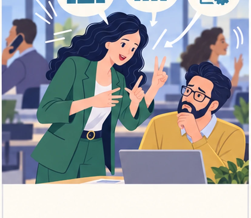 Tomasz, Zofia in panel 1 of Can you repeat that?.