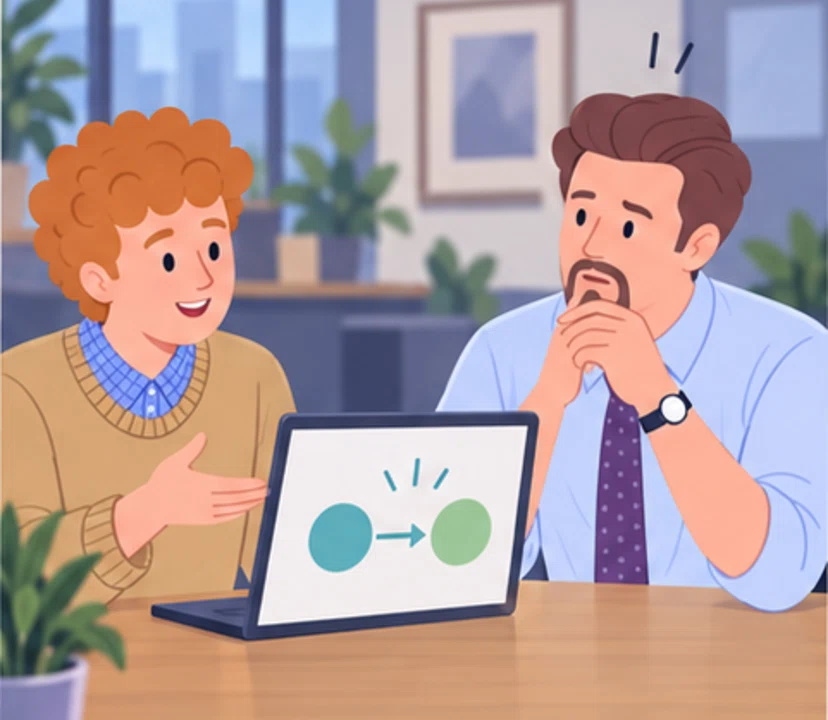 Olek, Marek in panel 3 of Stay out of my area.
