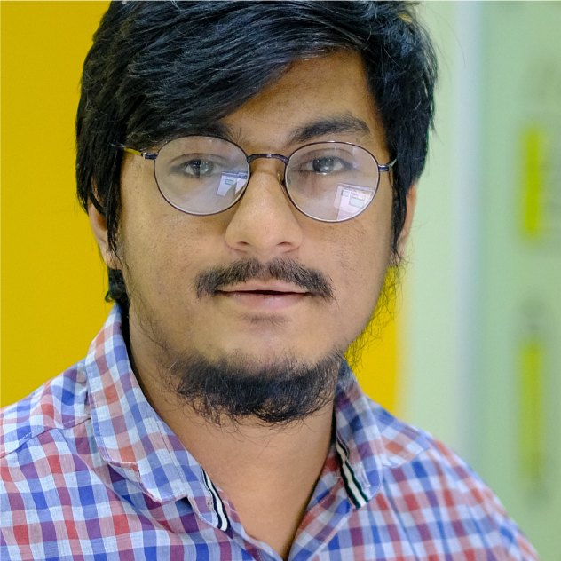 Man in glasses and a checked shirt